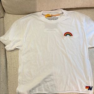 Aviator Nation White Tee S